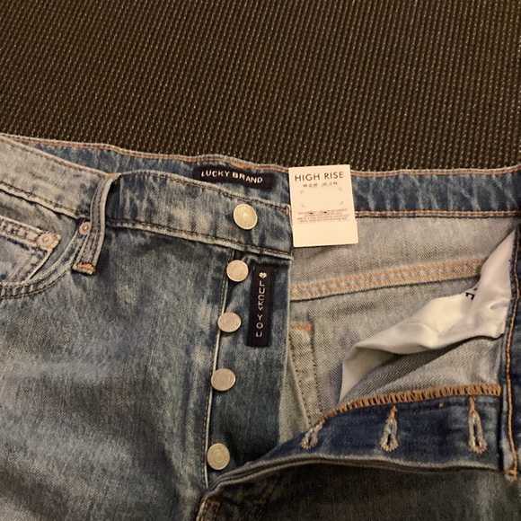 Lucky Brand High Rise Mom Jeans Drew size 14 - Picture 4 of 9